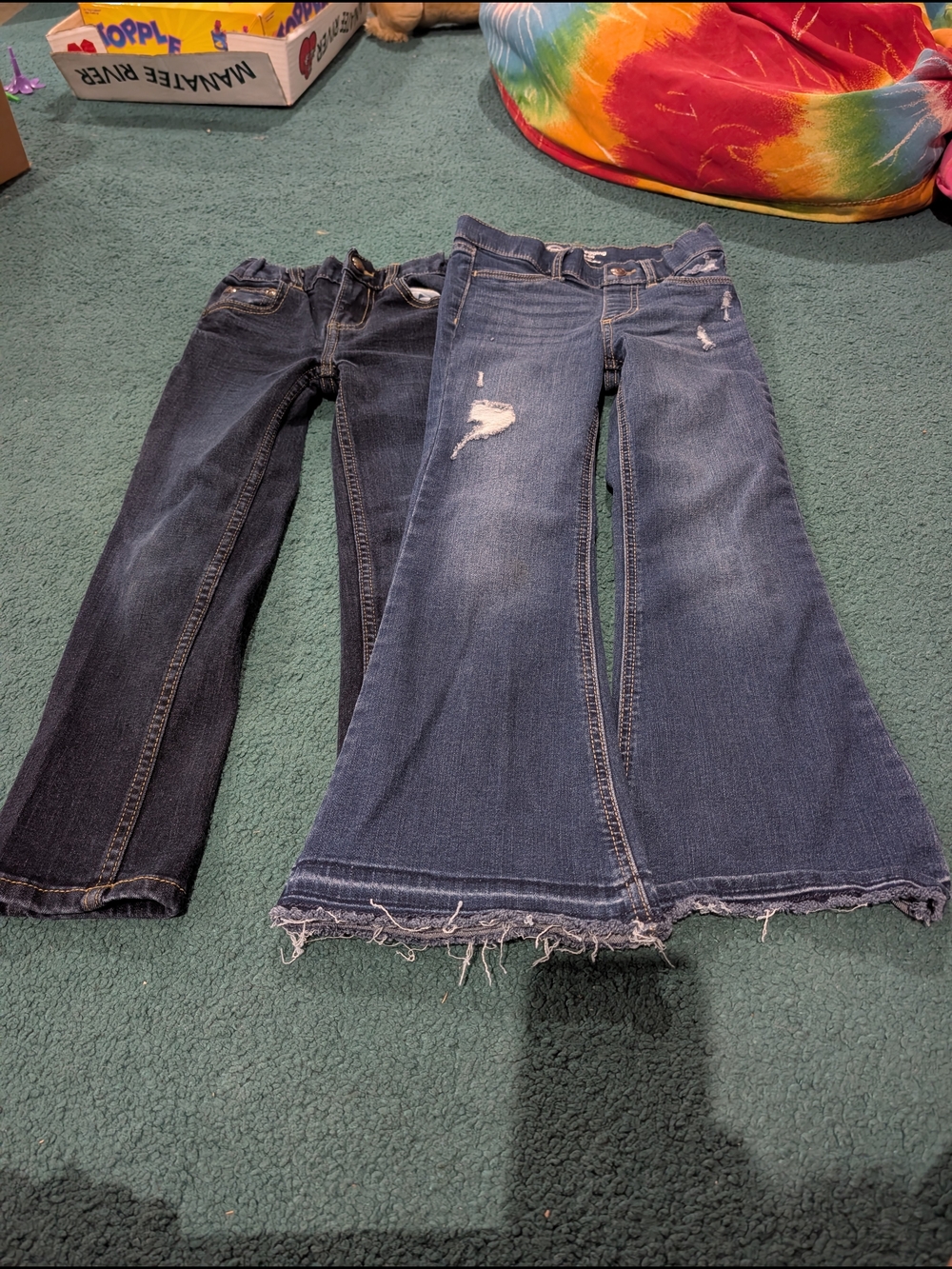 Girls Jean Bundle 2 Straight 1 Flare (3 Pair)